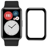 Fusion Accessories Fusion Nano 9H grūdintas stiklas pilnai uždengtas Huawei Watch Fit juodas