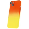 Dėklas Fusion Accessories Fusion Neogradient 1 back case silicone for Apple iPhone 11 oranžinis - yellow