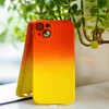 Fusion Accessories Fusion Neogradient 1 silikoninis dėklas skirtas Apple iPhone 11 oranž - kollane
