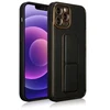 Dėklas Fusion Accessories Fusion New Kickstand silicone case for Samsung A536 | A53 5G juodas