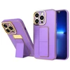 Dėklas Fusion Accessories Fusion New Kickstand silicone case for Samsung A525 | A526 Galaxy A52 | A52 5G violetinė