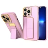 Dėklas Fusion Accessories Fusion New Kickstand silicone case for Samsung A525 | A526 Galaxy A52 | A52 5G pink