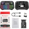 Fusion Accessories Fusion Rainbow compact Belaidė klaviatūra su jutikliniu kilimėliu and colorful backlit for Android | iOS | TV | PC