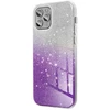 Dėklas Fusion Accessories Fusion Shining silicone case for Huawei P30 Lite violetinė