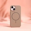 „Fusion Accessories“ plonas „Fusion“ silikoninis telefono dėklas su „MagSafe“ palaikymu, skirtas „iPhone 16 Pro“, rudas