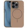 „Fusion Accessories“ plonas „Fusion“ silikoninis telefono dėklas su „MagSafe“ palaikymu, skirtas „iPhone 16 Pro“, rudas