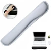Klaviatūra Fusion Accessories Fusion minkštas klaviatūros kilimėlis baltas