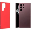 Dėklas Fusion Accessories Fusion soft matte back case silicone for Samsung S908 Galaxy S22 Ultra red