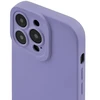 Dėklas Fusion Accessories Fusion Softy protect silicone case for Apple iPhone 15 Pro Max violetinė
