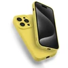 Dėklas Fusion Accessories Fusion Softy protect silicone case for Apple iPhone 14 Pro Max yellow