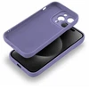 Dėklas Fusion Accessories Fusion Softy protect silicone case for Apple iPhone 15 Pro violetinė
