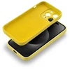 Dėklas Fusion Accessories Fusion Softy protect silicone case for Apple iPhone 14 Pro Max yellow