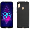Fusion Accessories Fusion Trust Back silikoninis dėklas, skirtas Huawei Y6S | Honor 8A | Y6 Prime 2019 juodas
