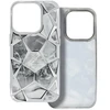 „Fusion Accessories“ „Fusion Twinki“ telefono dėklas, skirtas „iPhone 16 Pro“ sidabrinis