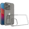 Fusion Accessories Fusion Ultra galinis dėklas 1 mm apsauginis silikoninis dėklas skirtas Apple iPhone 14 Pro skaidrus