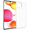 Fusion Accessories Fusion Ultra galinis dėklas 1 mm apsauginis silikoninis dėklas, skirtas Samsung Galaxy A42 5G skaidrus