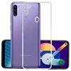 Fusion Accessories Fusion Ultra Back dėklas 1 mm apsauginis silikoninis dėklas, skirtas Samsung M115 Galaxy M11 skaidriam