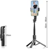 Fusion Accessories Fusion universal tripod | selfie stick | holder for phone | fotocam 90 cm + bluetooth remote