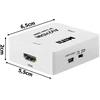 Fusion Accessories Fusion vaizdo signalo konverteris RCA į HDMI (+Audio) baltas