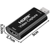 Fusion Accessories Fusion video signal converter from HDMI to USB (image capture) juodas