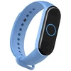 Fusion Accessories Wave smartwatch strap for Xiaomi Mi Band 5/6 | mėlynas