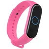 Fusion Accessories Fusion wave diržas laikrodžiui Xiaomi Mi Band 5 rožinis
