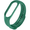 Fusion Wave laikrodžio išmaniosios apyrankės silikoninis dirželis skirtas Xiaomi Mi Band 7, Žalios spalvos