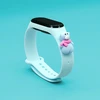 Fusion Accessories Xmas Bear smartwatch strap for Mi Band 5/6 | mėlynas