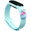 Fusion Accessories Xmas Bear smartwatch strap for Mi Band 5/6 | mėlynas