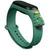Fusion Accessories Fusion Xmas Christmas Tree 2 for Xiaomi Mi Band 3 | 4 žalias