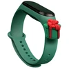 Fusion Accessories Fusion Xmas Present for Xiaomi Mi Band 5 | Mi Band 6 žalias