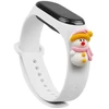 Fusion Accessories Xmas Snowman 2 smartwatch strap for Xiaomi Mi Band 5/6 | baltas