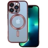 Fusion Accessories Topt Metalinis Magsafe dėklas, skirtas iPhone 16 Pro, rožinės spalvos