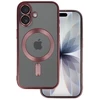 Fusion Accessories Topt Metalinis Magsafe dėklas skirtas iPhone 17 rožinės spalvos