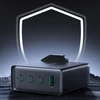 GaN įkroviklis JK Joyroom JR-TCG05UK 140W 3x USB-C USB-A + USB-C / USB-C laidas 240W 1,2m