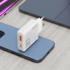 Įkroviklis Dudao (A30EU) (1xUSB-C; 1xUSB 30W) baltas