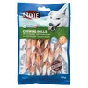 TRIXIE Denta Fun kepsninės vištienos kramtymo suktinukai, 12 cm, 10 vnt./80 g