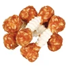 Trixie Denta Fun Chicken Chewing Hantelis, 100 g Skanėstas šuniui