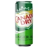 Gāzēts dzēriens CANADA DRY Ginger Ale, bundžā, ar sald., 0.33l (DEP)