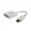 GEMBIRD A-DPM-DVIF-002-W Gembird Displayport kištukas (vyriškas) į DVI (24+5) kištuką (lizdas), baltas