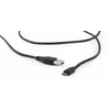 GEMBIRD CCB-USB2-AMmDM-6 Gembird dvipusis Micro-USB į USB 2.0 AM kabelis, 1.8 m, juodas, lizdinė pakuotė