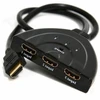 GEMBIRD DSW-HDMI-35 Gembird HDMI sąsajos jungiklis, 3 jungtys, įmontuotas kabelis