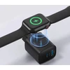 „Gembird 2-in-1“ 20 W „Apple Watch“ ir telefono greitasis įkroviklis | TA-UC-PDQCW20-01-BK
