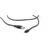 GEMBIRD CCB-USB2-AMmDM-6 Gembird dvipusis Micro-USB į USB 2.0 AM kabelis, 1.8 m, juodas, lizdinė pakuotė
