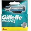 Skutimosi peiliukai Gillette Mach3 pakeitimai, 4 vienetai