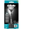 Barzdaskutė Gillette Mach3 Charcoal Skustuvas Vyrams, 1 Gillette Skustuvas + 6 Keičiamos Galvutės
