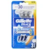 Gillette Blue3 Comfort Vienkartiniai Skustuvai Vyrams, 12 vnt.