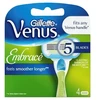 Gillette Venus Embrace ypač švelnūs skustuvo peiliukai, 4 vnt.