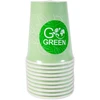 Gogreen „Go Žalias“ „Žalias“ popieriniai puodeliai 350 ml, 10 vnt.