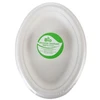 Rcm Pelikan Gogreen Kompostuojamos cukranendrių lėkštės Go Žalias oval 10 vnt. | 0,17 kg